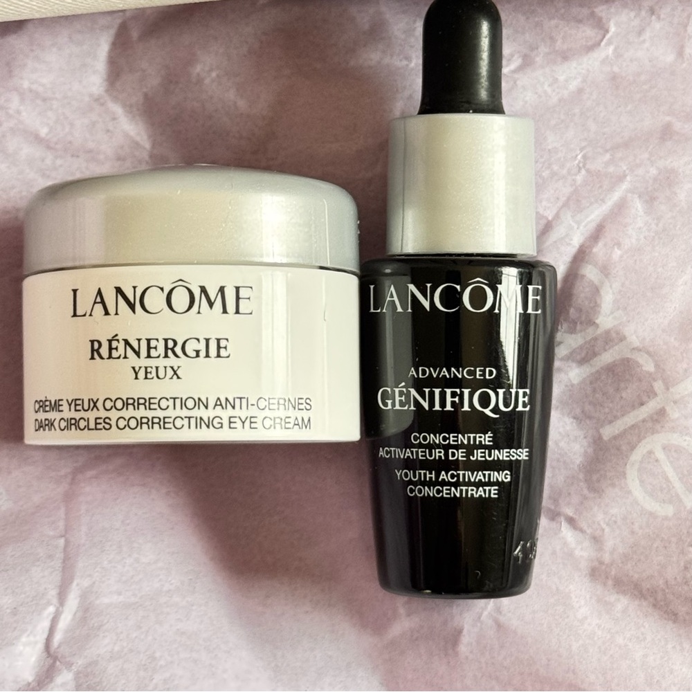 Lancome Travel Set Renergie Yeux and Advanced Génifique